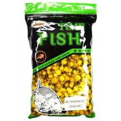 Зерномікс для лову риби, Art Fishing, 500г, смак Ананас